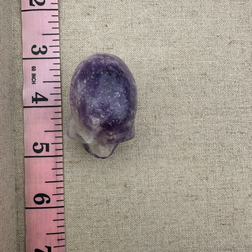 Amethyst Crystal Skull